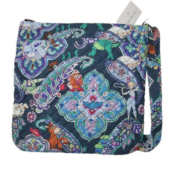 Vera Bradley X Toy Story Andy's Room Disney Triple Zip Hipster Crossbody Bag NWT - Picture 2 of 9